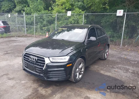 2016 Audi Q3 2.0T Premium Plus из США, поврежденный, VIN WA1GFCFS0GR016402